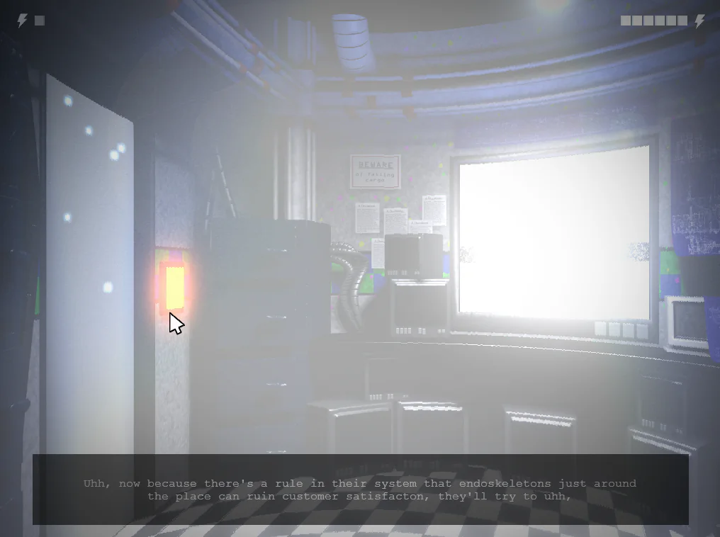 Cargo security room in JOLLY 2